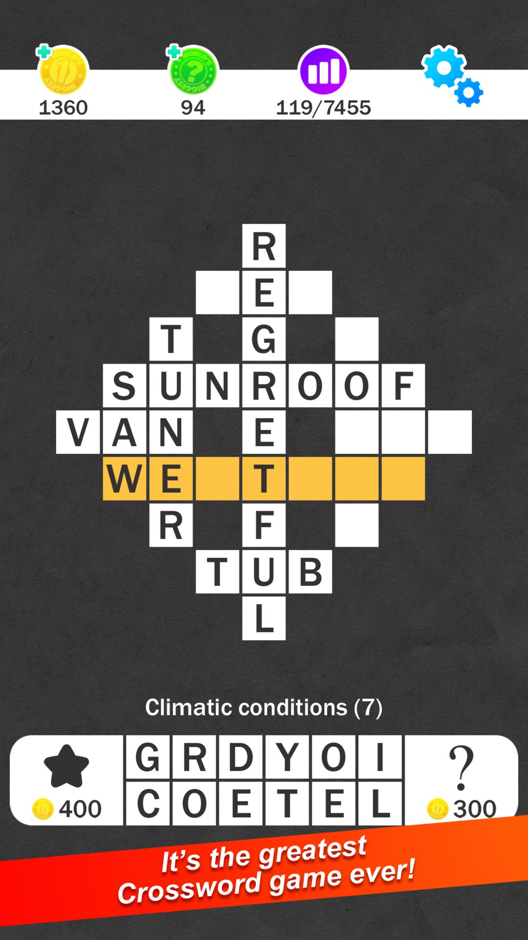 Crossword World s Biggest Cross Word 100s Of Great Free Crosswords App On Amazon Appstore