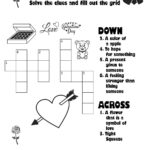 Cupid s Crossword Puzzle Beeloo Printable Crafts And Activities For Kids