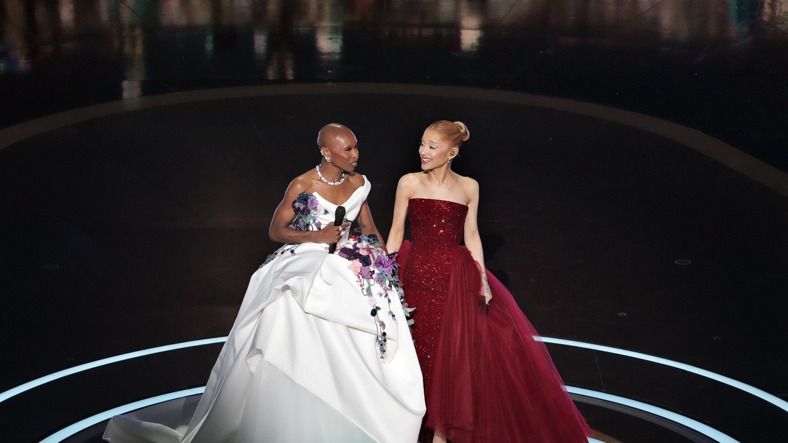 Cynthia Erivo And Ariana Grande Perform Defying Gravity At Oscars The New York Times