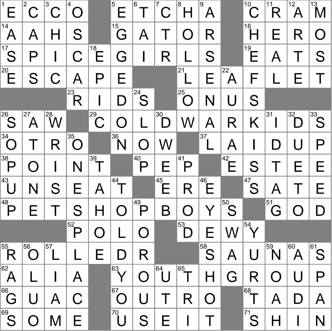 Danish Shoe Brand Crossword Clue Archives LAXCrossword