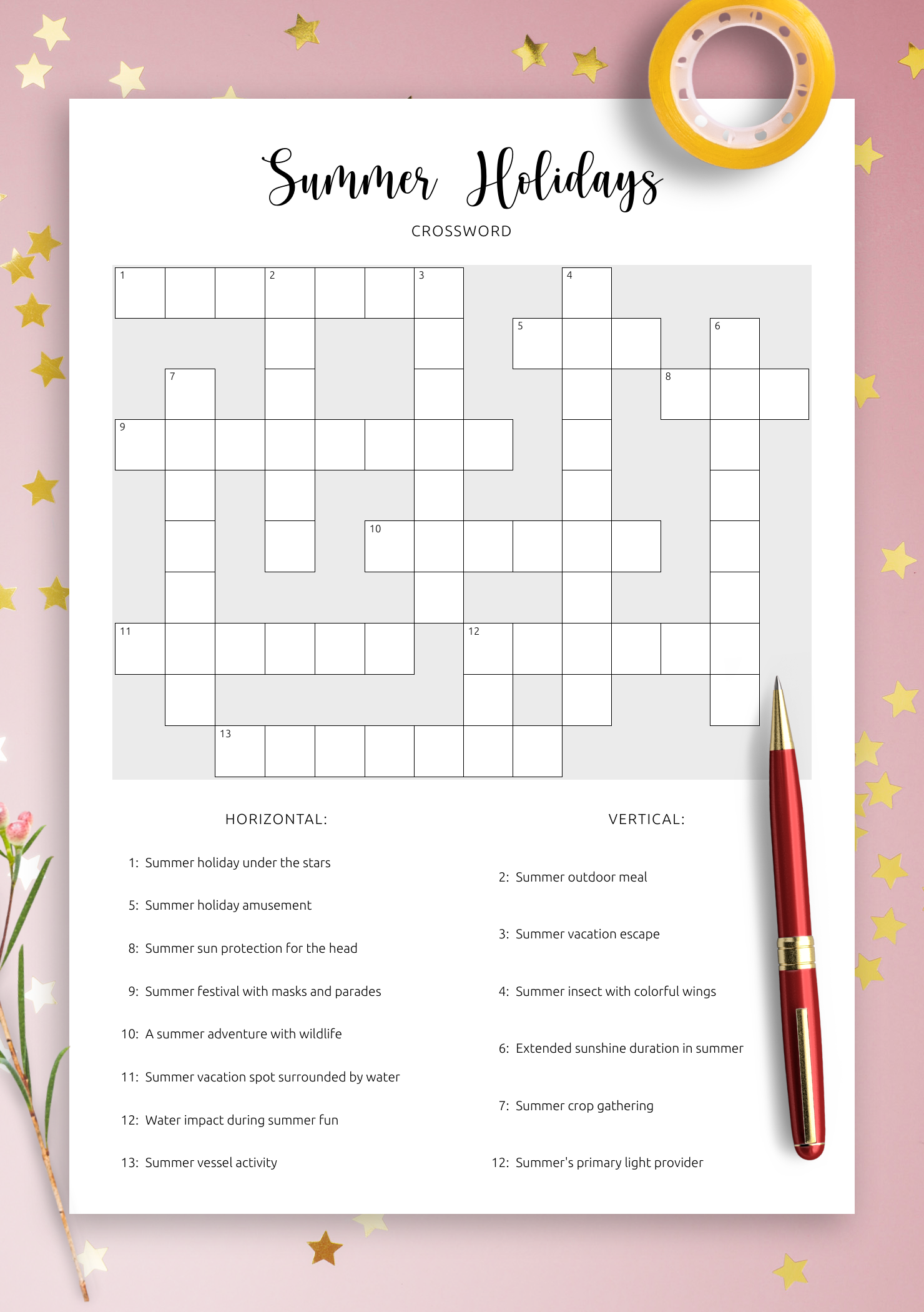 soaking up crossword clue