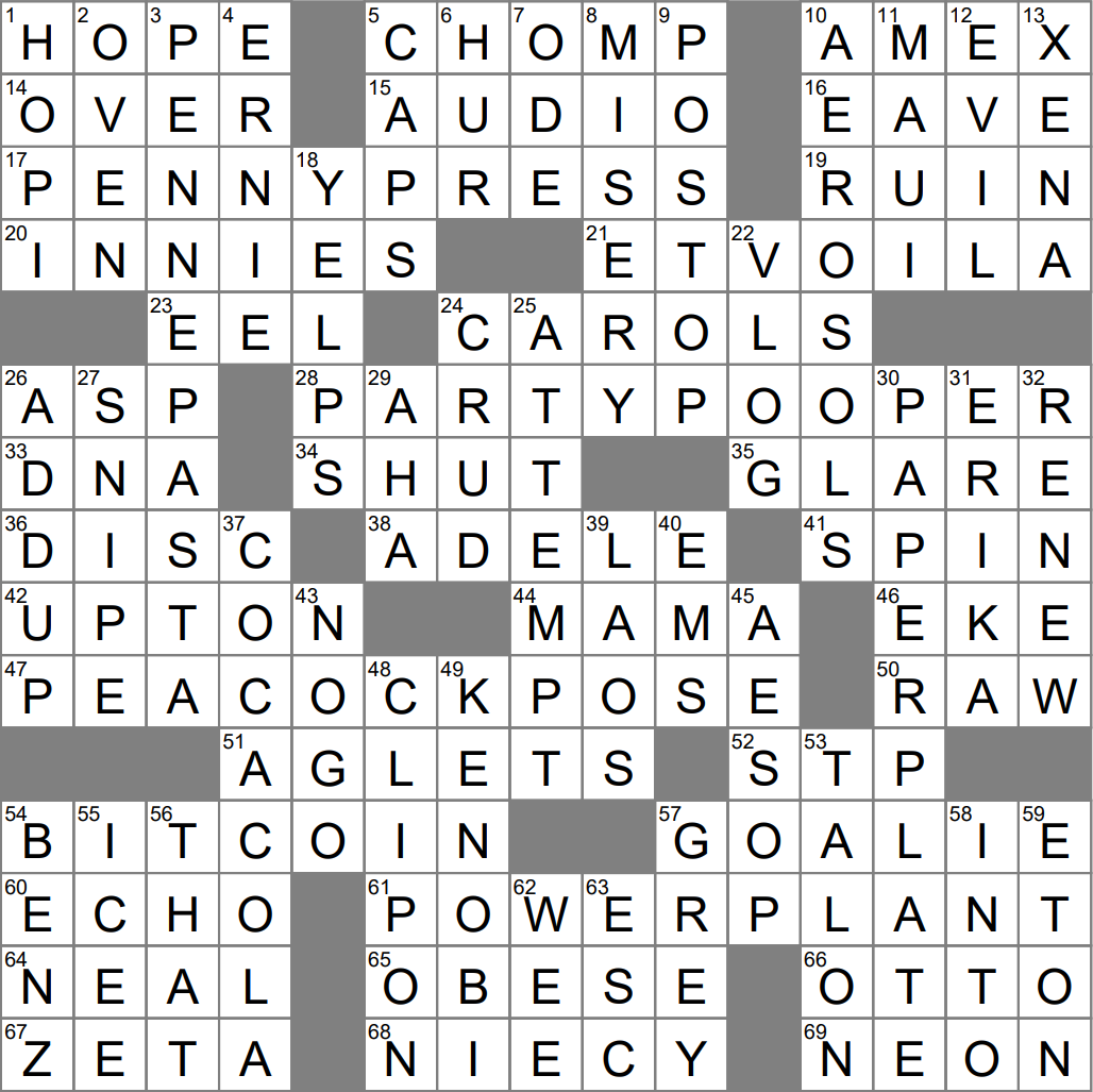Dramatic Declaration During An Unveiling Crossword Clue Archives LAXCrossword Dramatic Declaration During An Unveiling Crossword Clue Archives LAXCrossword