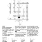 Dramatic Language Conventions Crossword WordMint