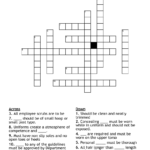 Dress Code Crossword WordMint