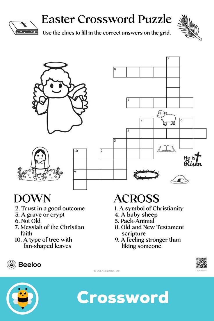 church calendar crossword clue