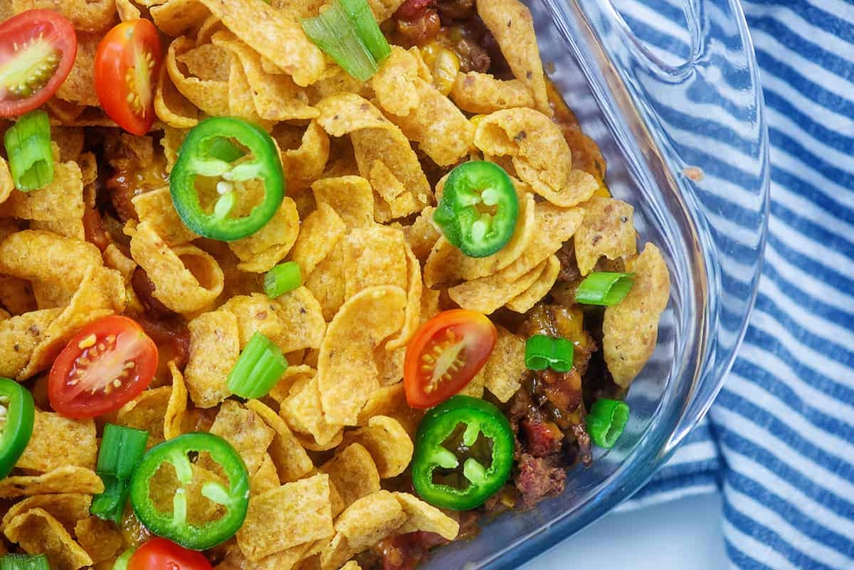 Easy Tex Mex Frito Pie Recipe Buns In My Oven