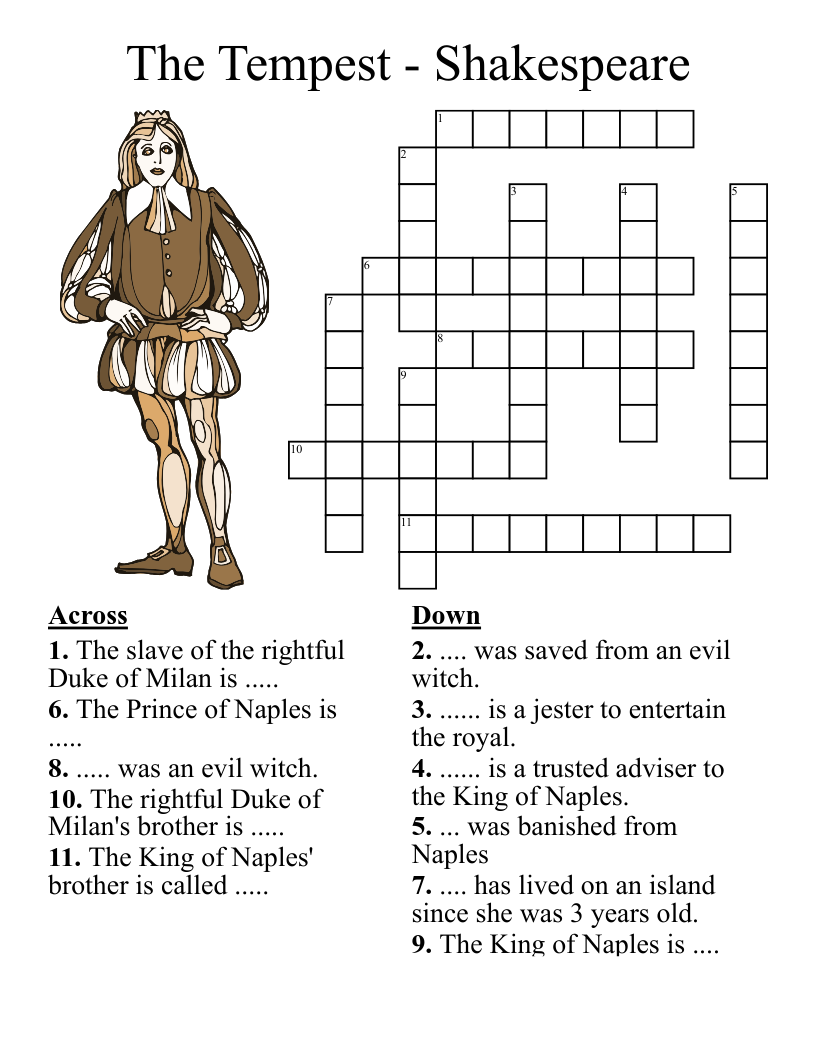 Entertainment Crossword WordMint