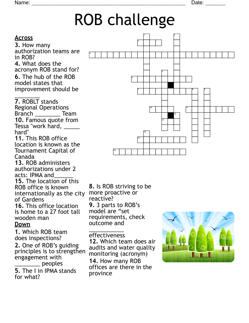 F I T T Principle Crossword WordMint
