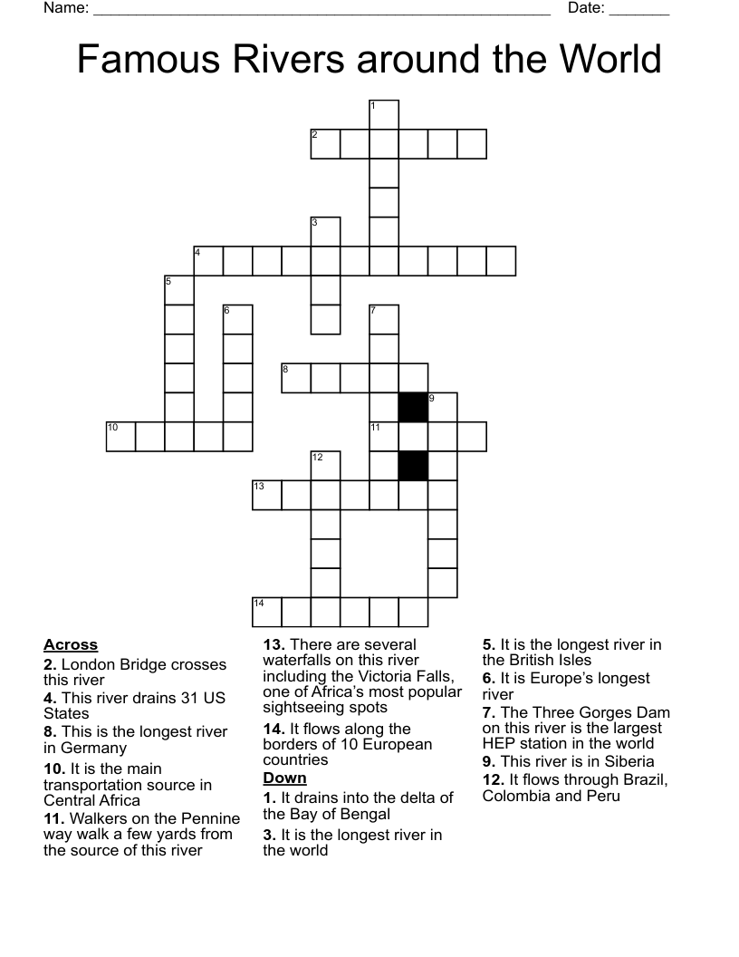 rhone river city crossword clue