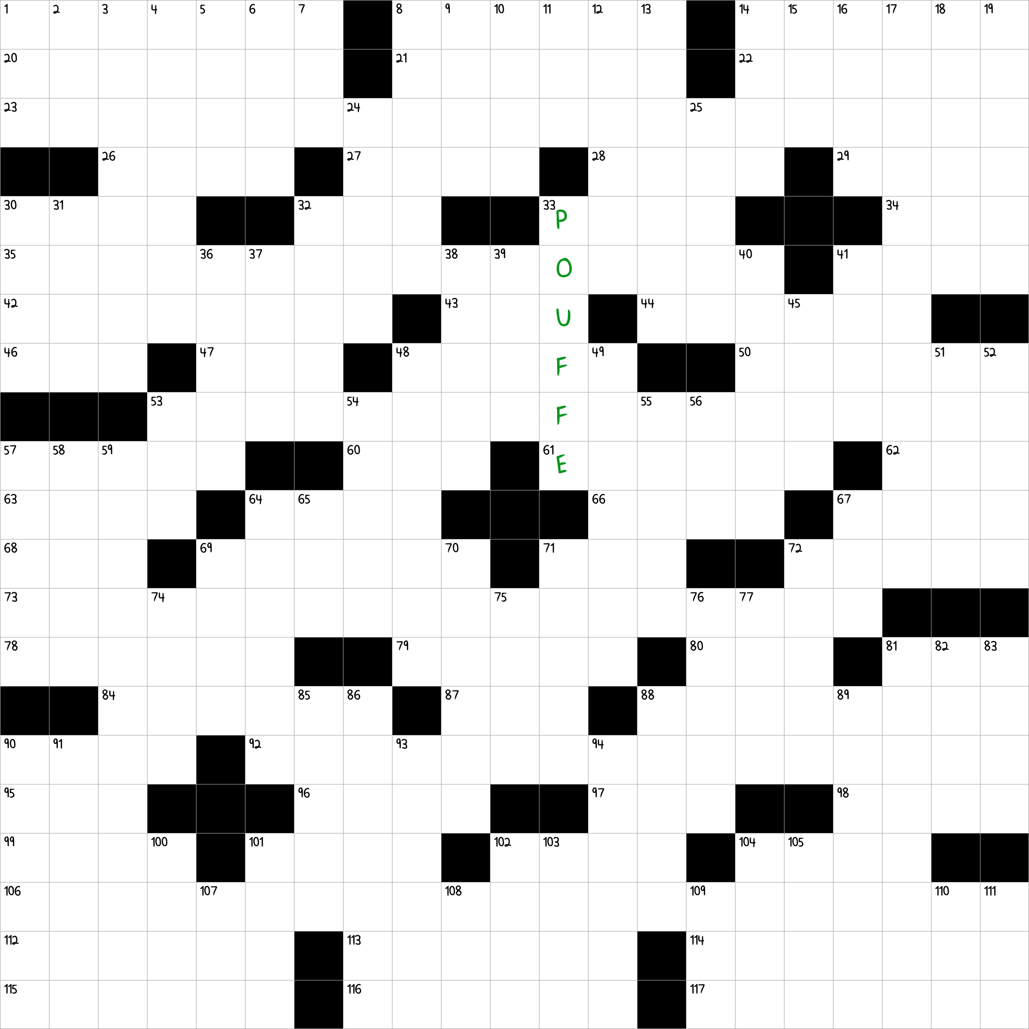 Fluffy Footstool NYT Crossword Clue