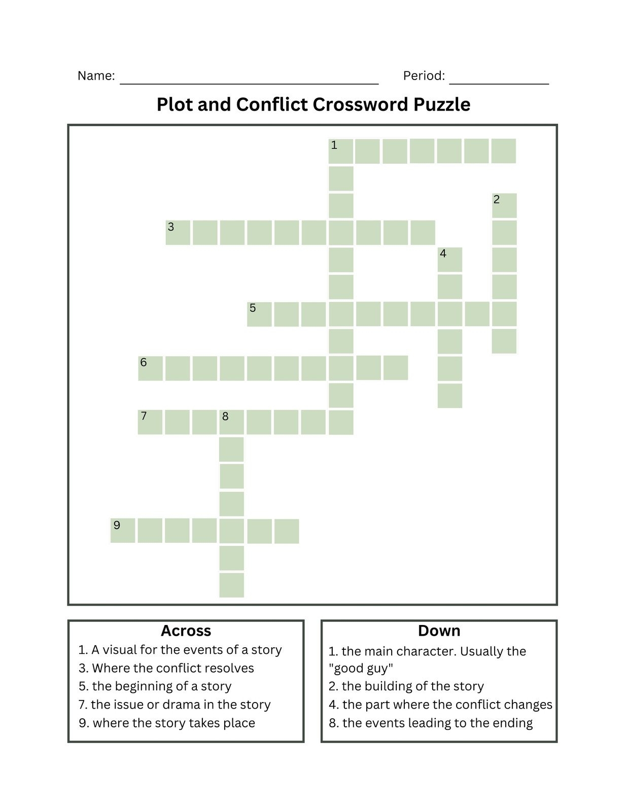 start of a riddle crossword