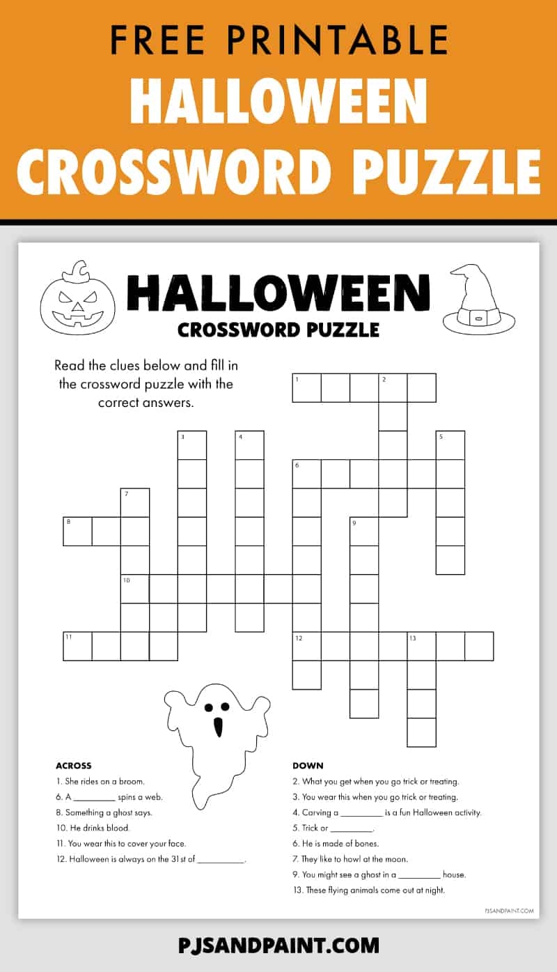 free printable crossword puzzle