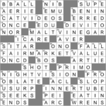 Game Of Chance Similar To Bingo Crossword Clue Archives LAXCrossword