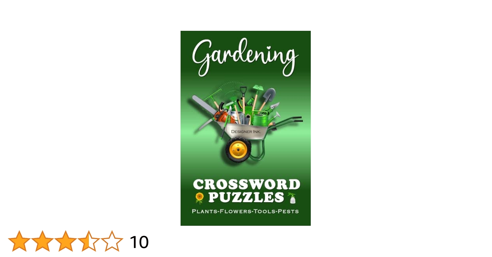 Gardening Crossword Puzzles Plants Flowers Tools Pests Garden Art Interior For Gardeners Ink Designer 9798388300126 Amazon Books