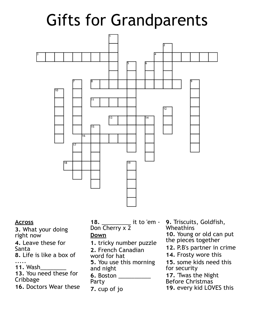 old hat crossword clue