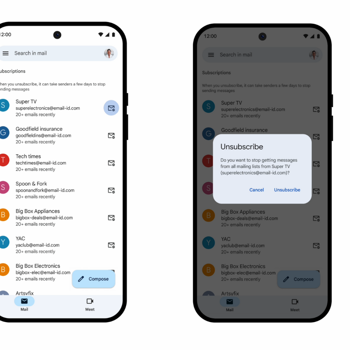 Gmail Launches Manage Subscriptions View To Streamline Mashable