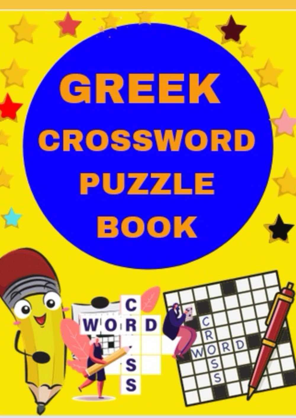 Greek Crossword Puzzle Book Kate 9798301345999 Amazon Books