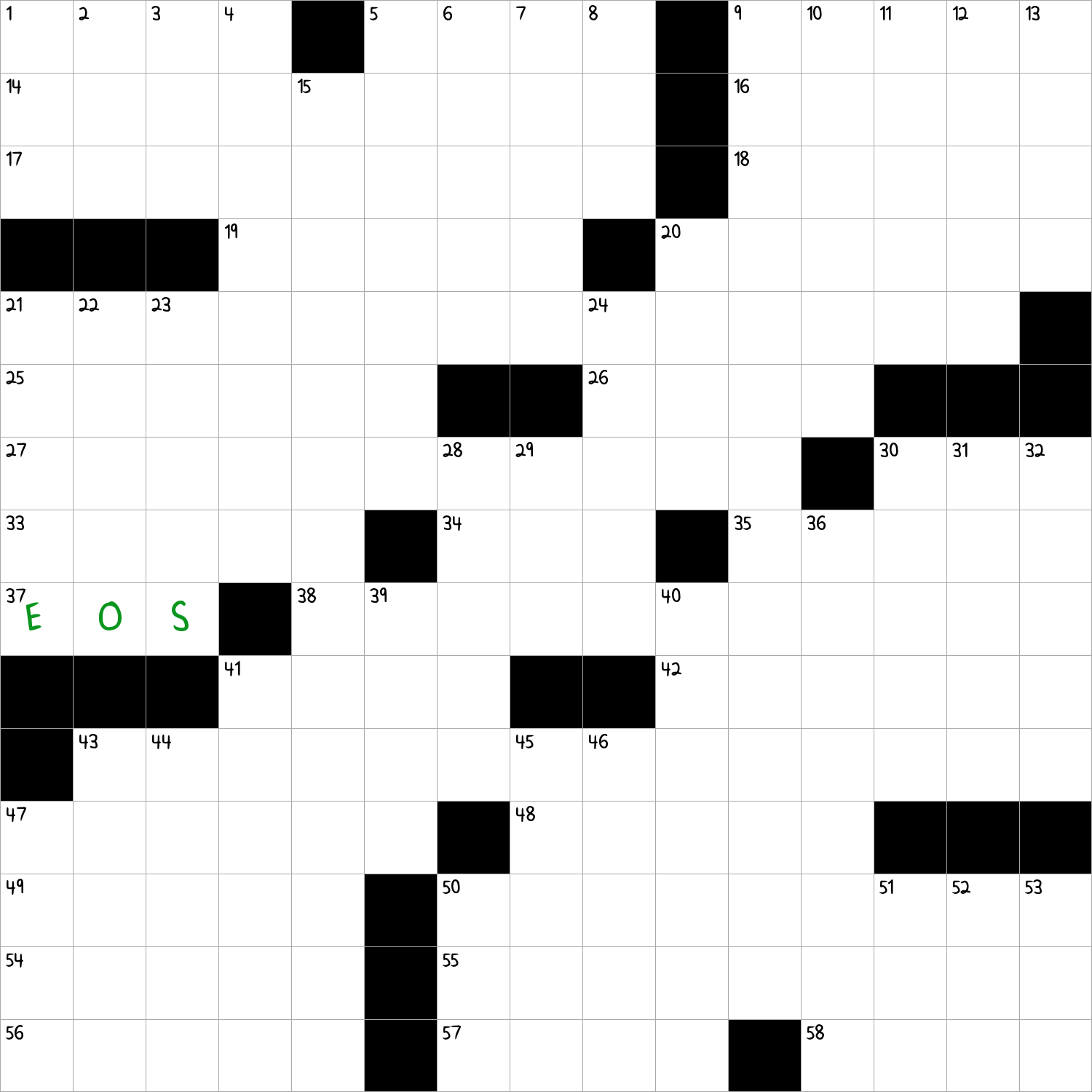 Greek Goddess Sleeping Near The River Oceanus NYT Crossword Clue January 24 2025