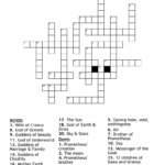 Greek Mythology Crossword WordMint