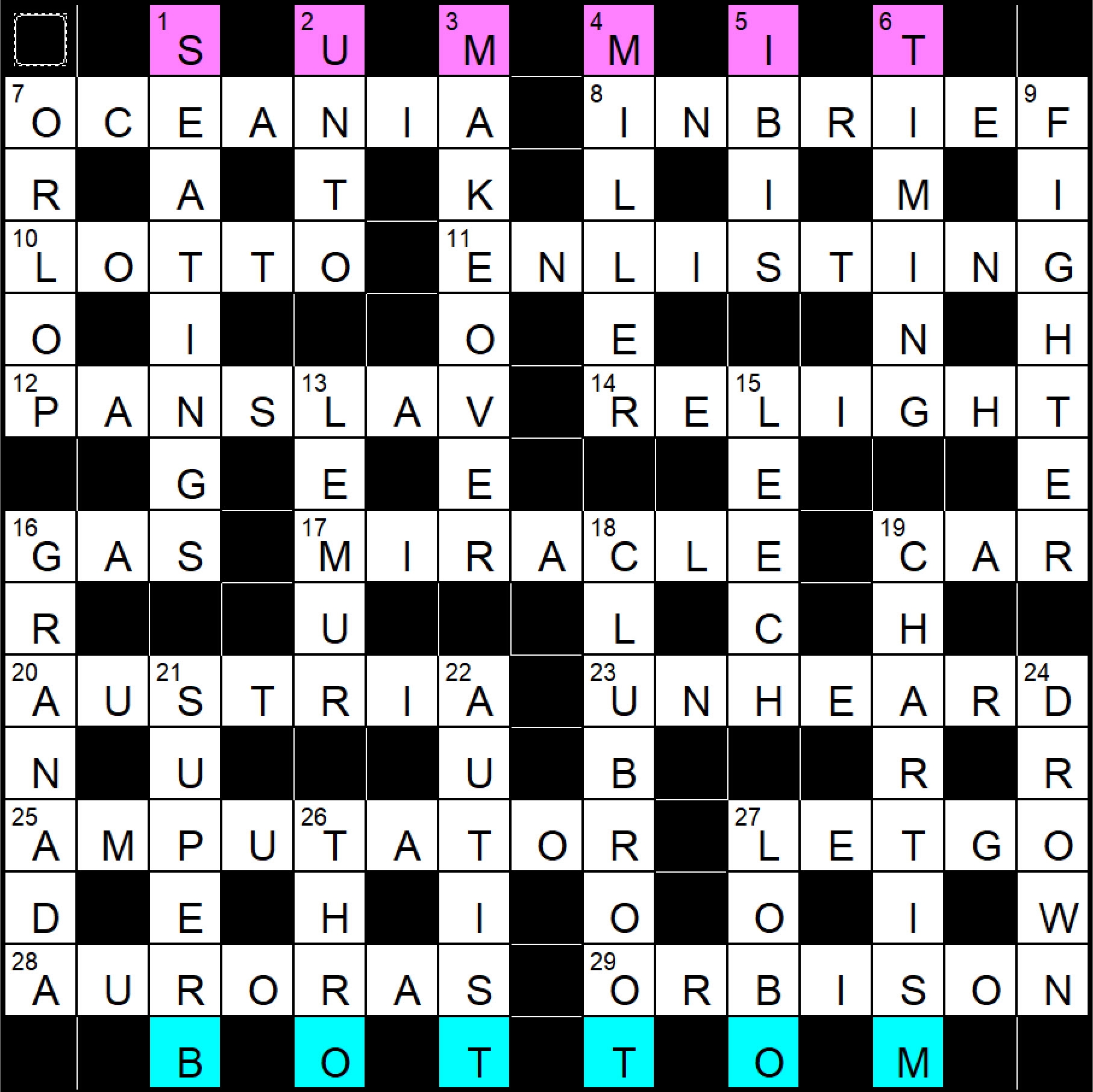 puccini opera crossword clue