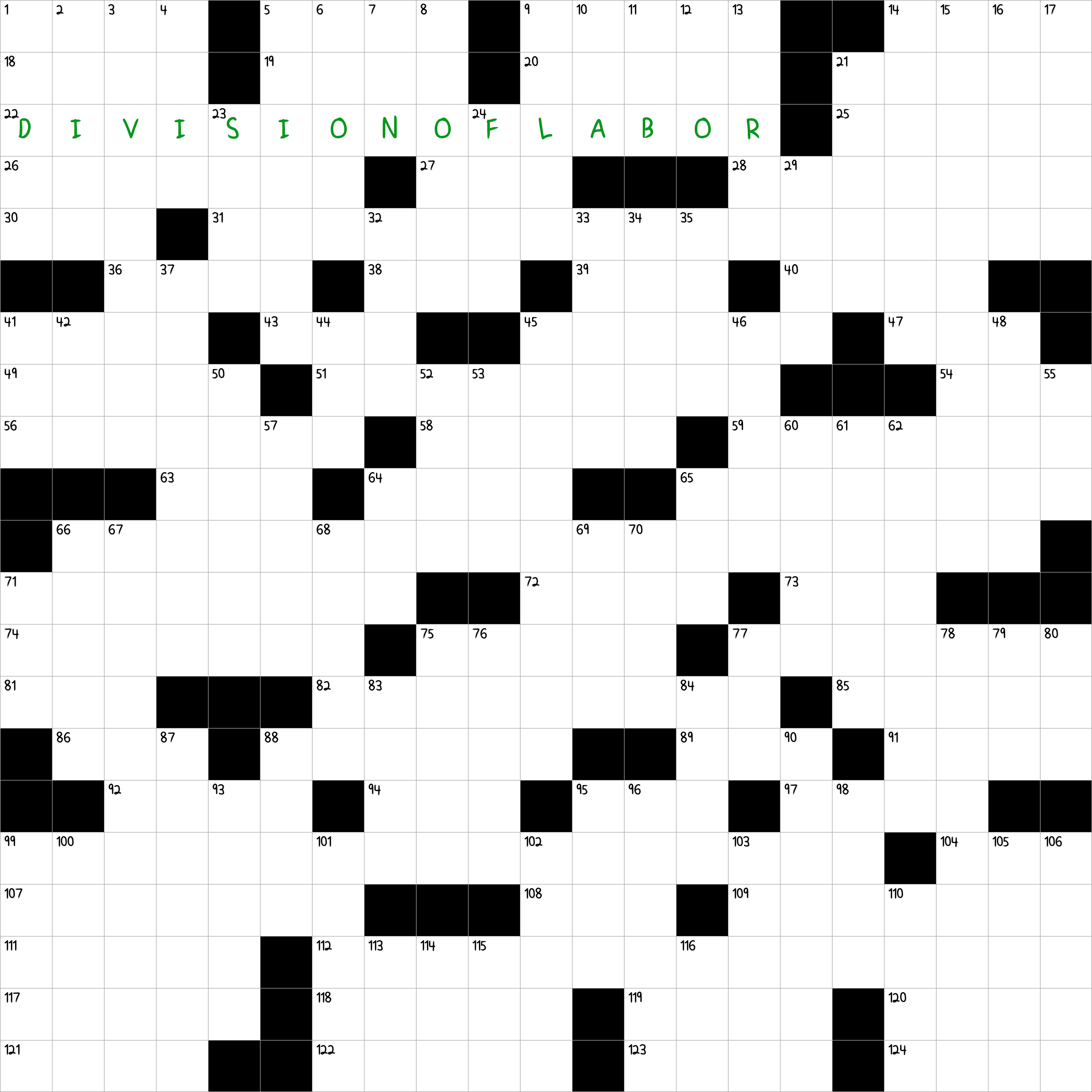 Hard Work NYT Crossword Clue