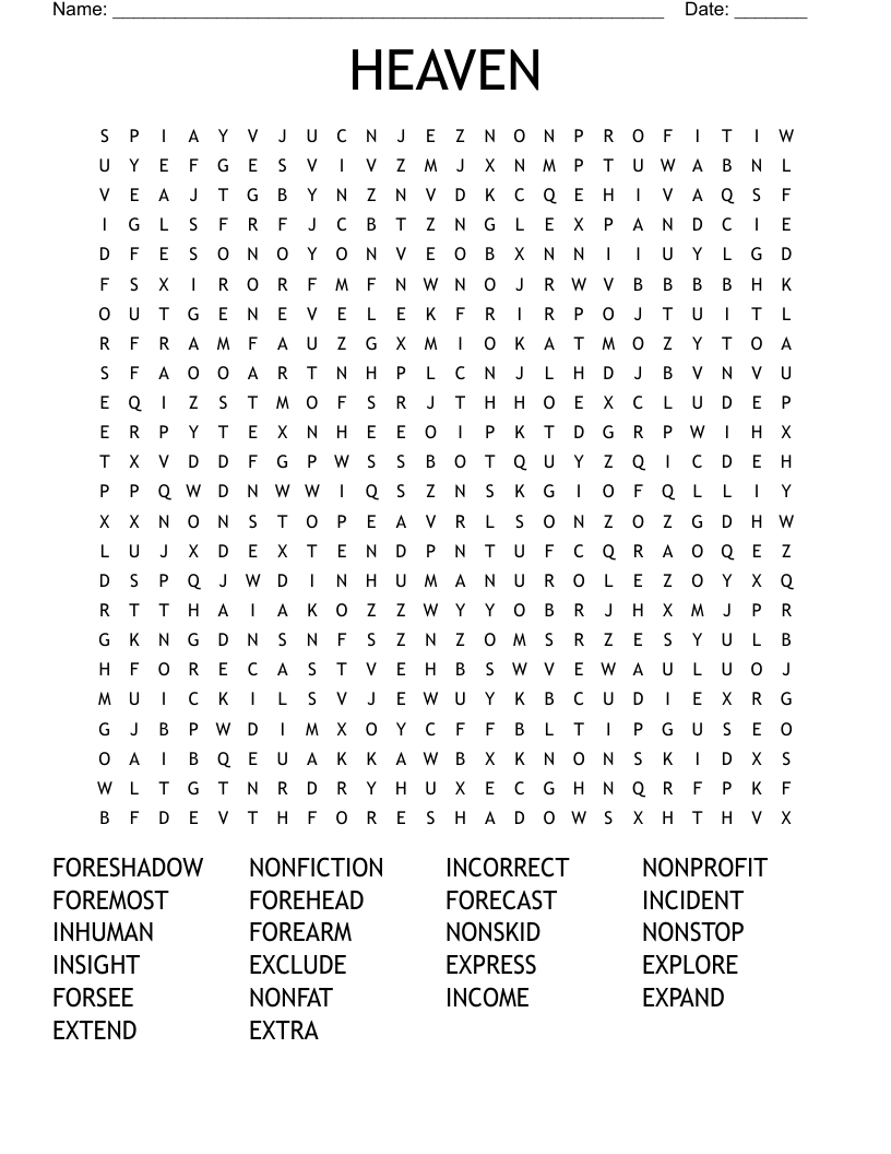 crossword clues crossword heaven