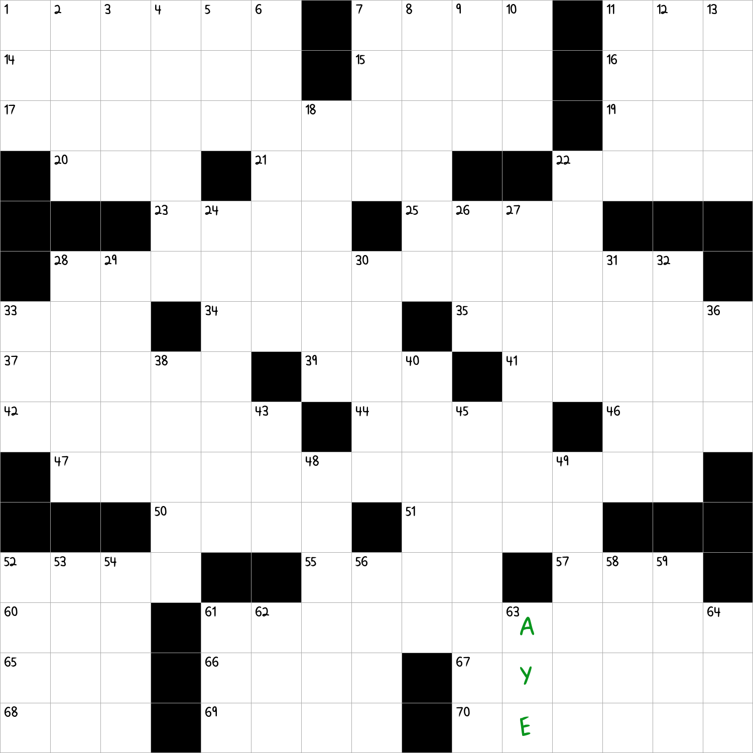 House Vote NYT Crossword Clue