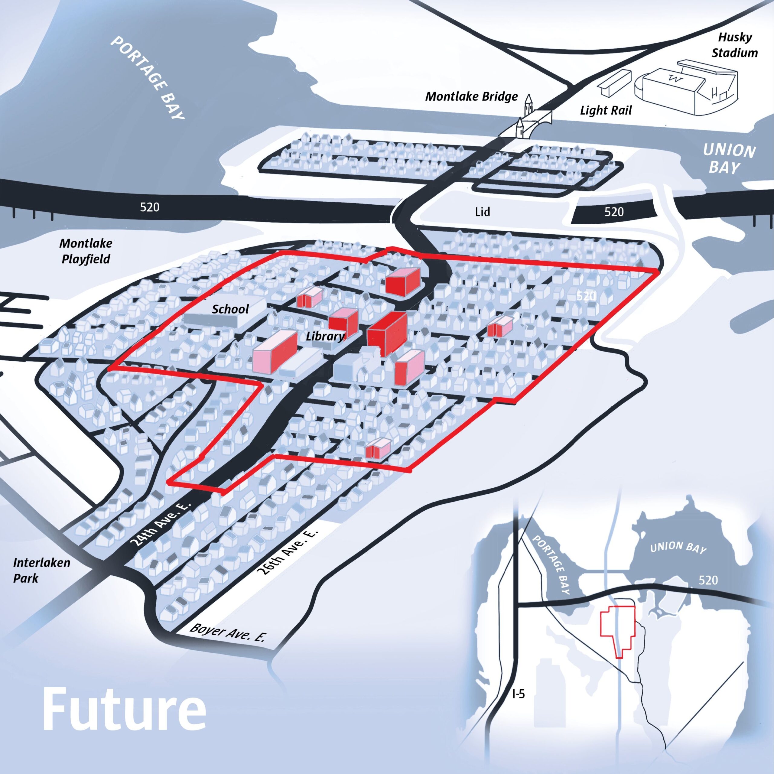 How Montlake Became A Suburb In The Middle Of Seattle And What s Next The Seattle Times