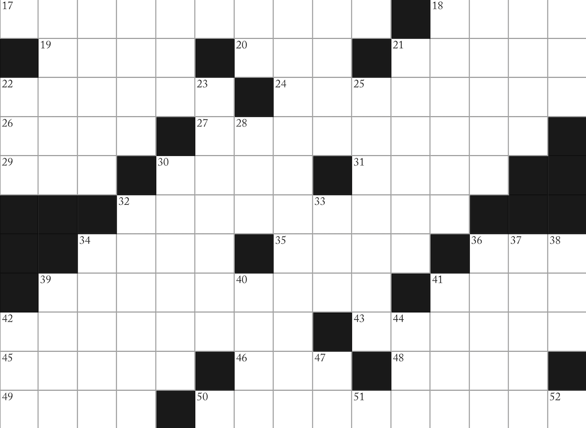 Hyperallergic Art Crossword September 2023