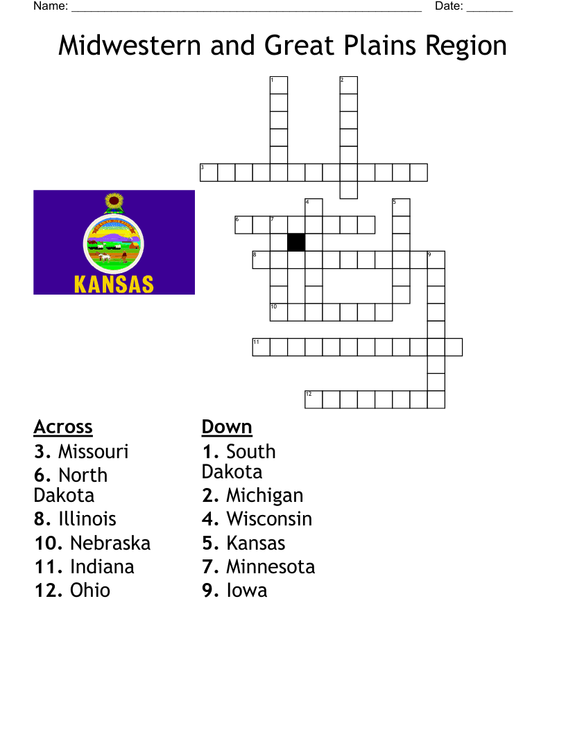 Illinois Crossword WordMint