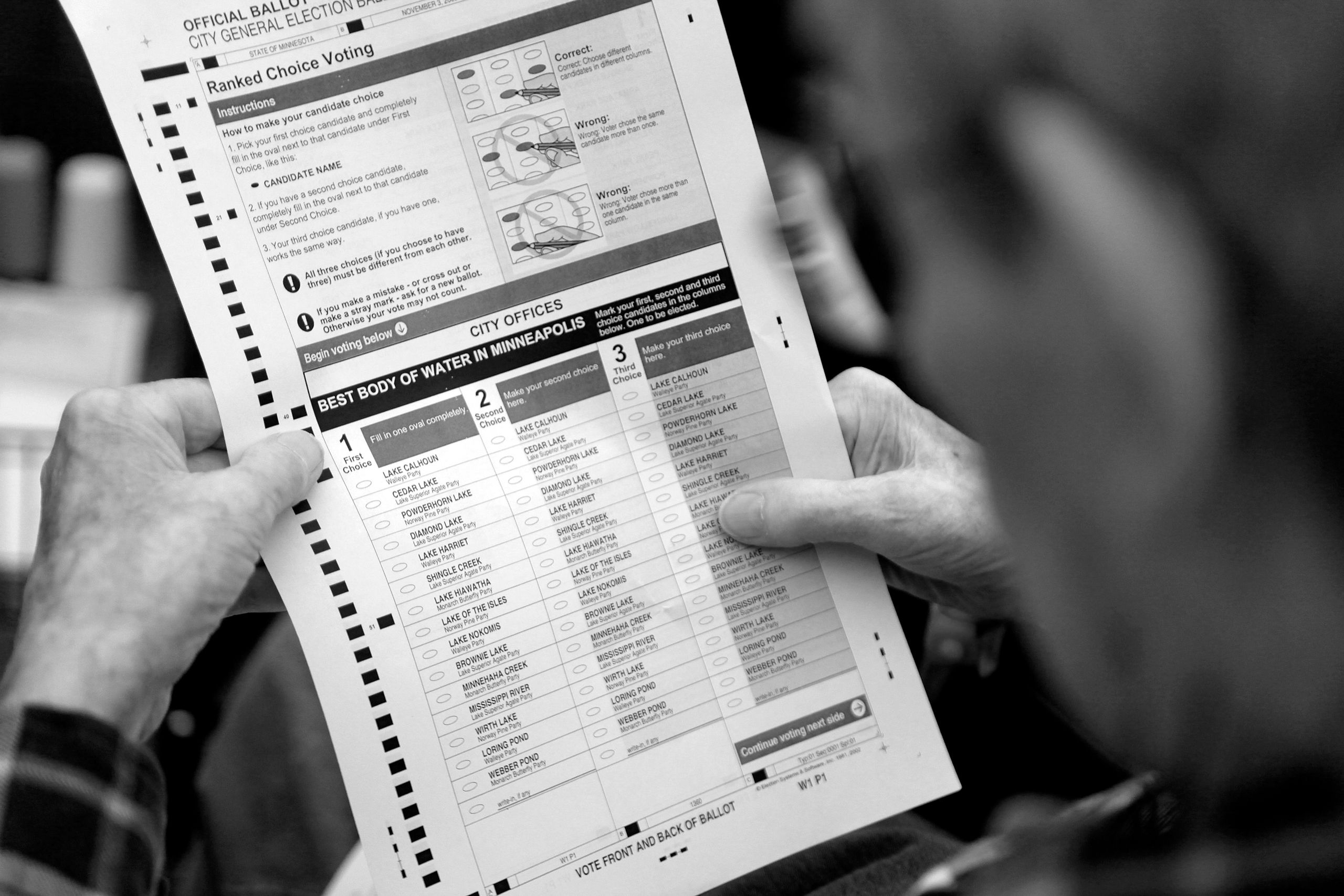 ballot for multiple parties candidates crossword