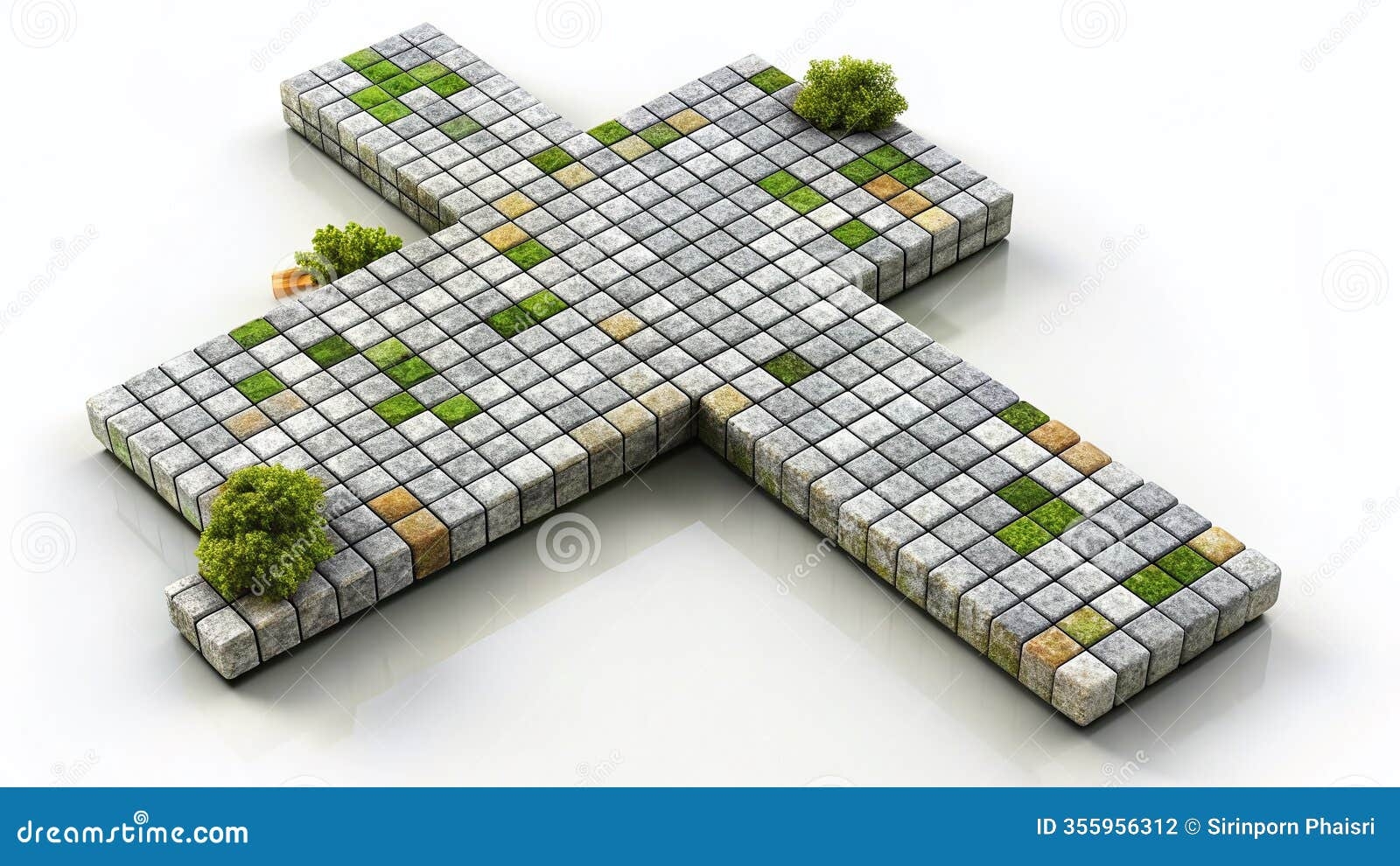 Intricate 3D Crossword Puzzle On A Pristine White Background A Perfect Stock Image For Educational Promotional Or Stock Illustration Illustration Of Puzzles Teaching 355956312