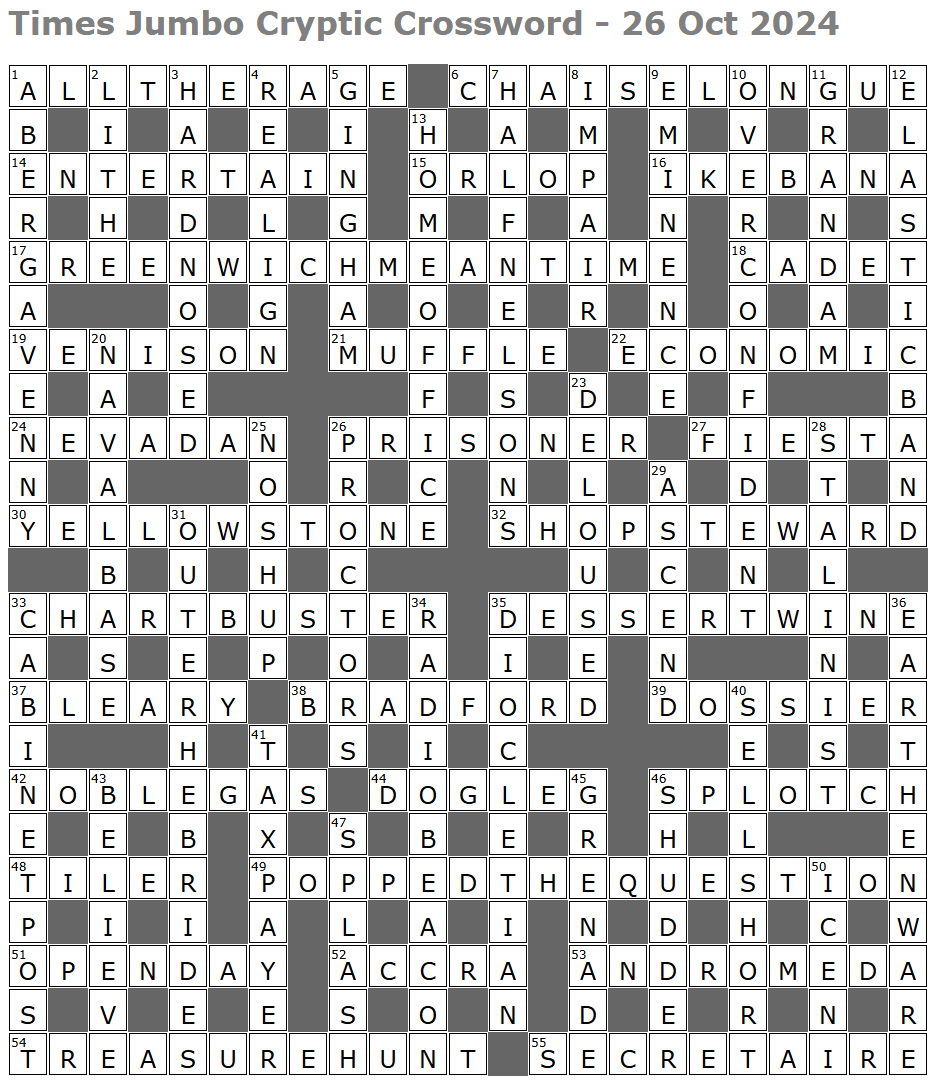 othello villain crossword clue