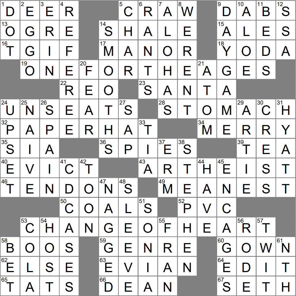 spanish aunt crossword clue