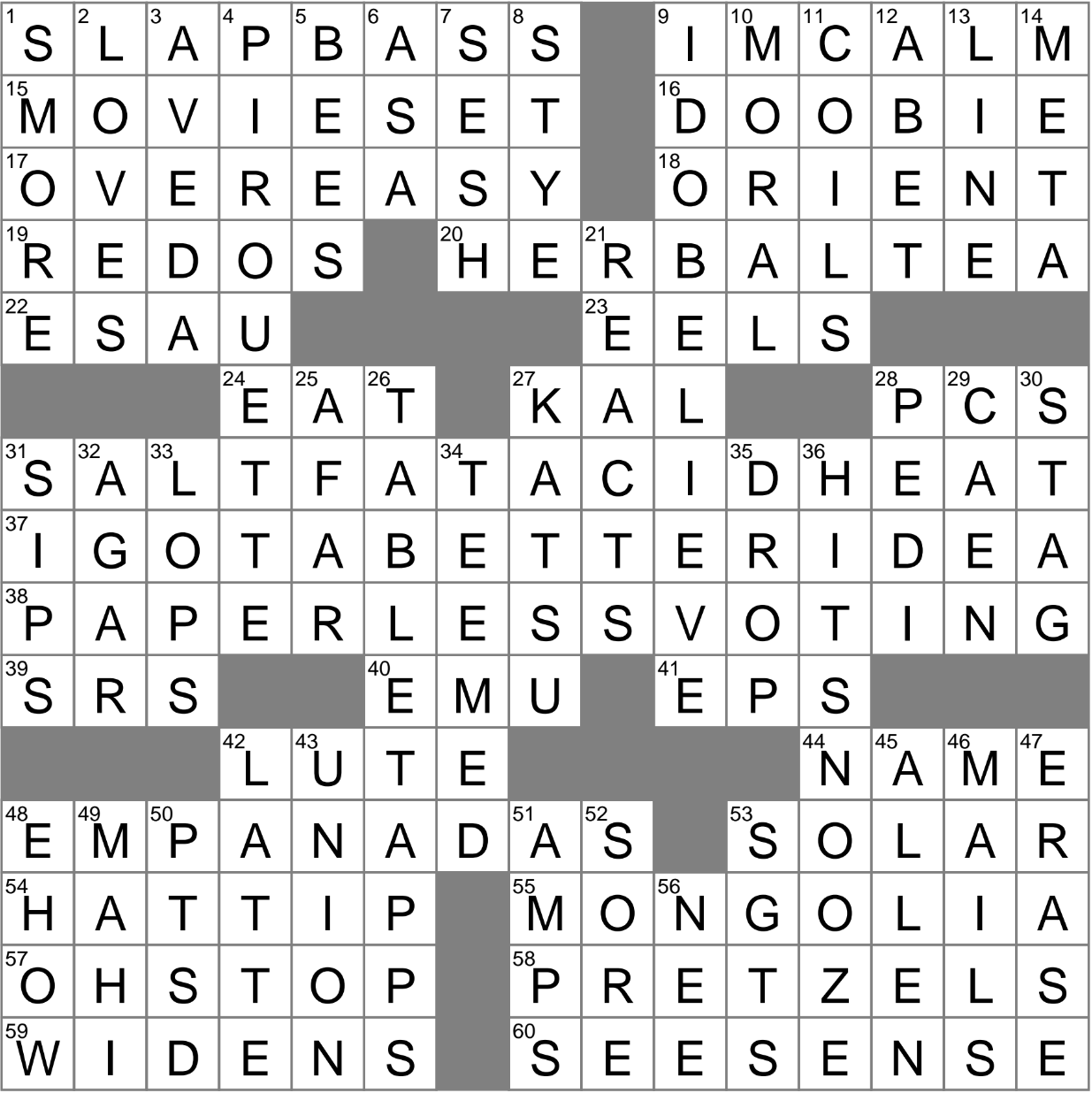 LA Times Crossword 13 Apr 24 Saturday LAXCrossword