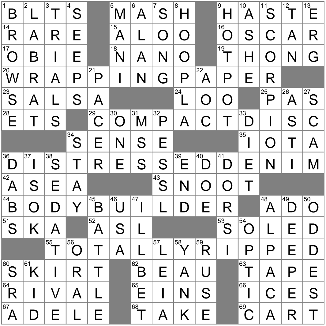 LA Times Crossword 15 Nov 23 Wednesday LAXCrossword