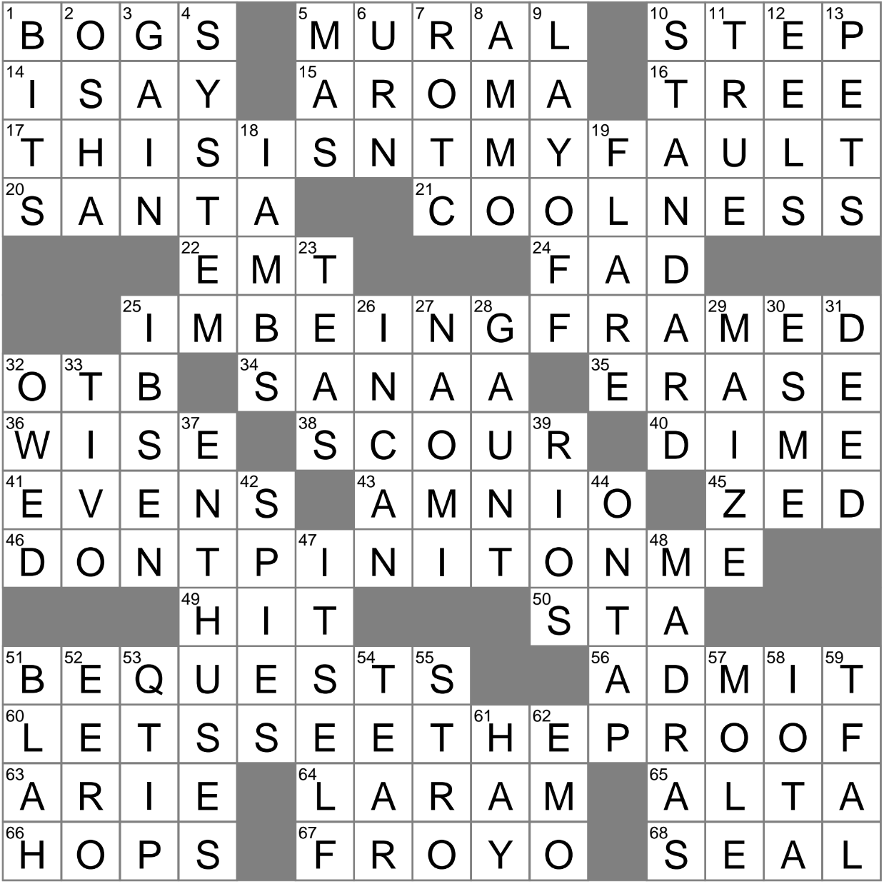 LA Times Crossword 16 Mar 23 Thursday LAXCrossword