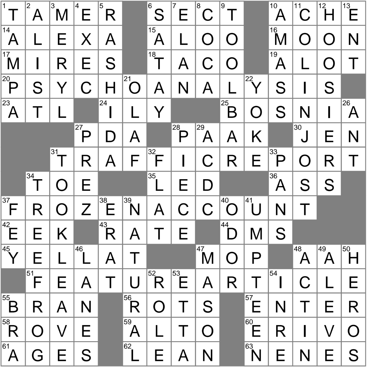 LA Times Crossword 21 Dec 23 Thursday LAXCrossword