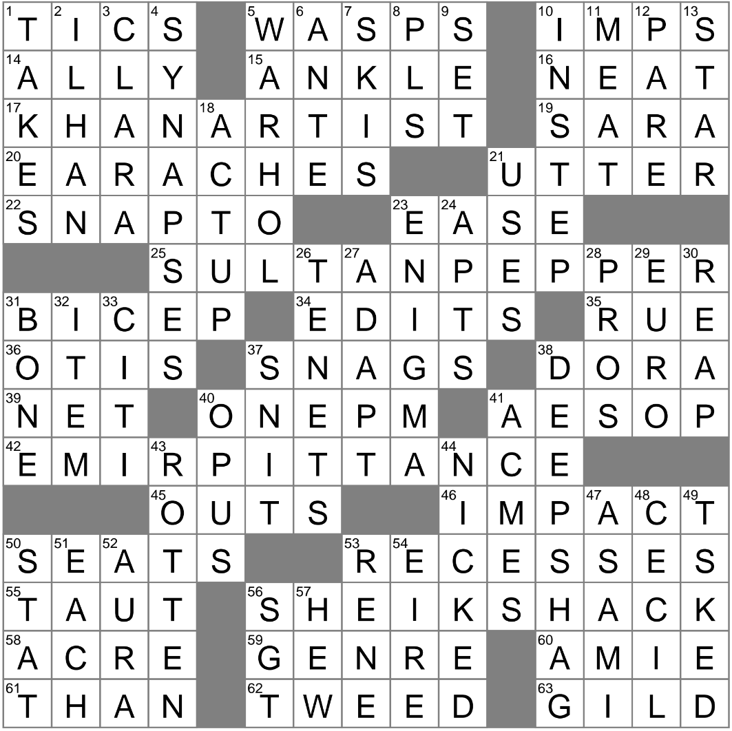 sheer fabric crossword clue