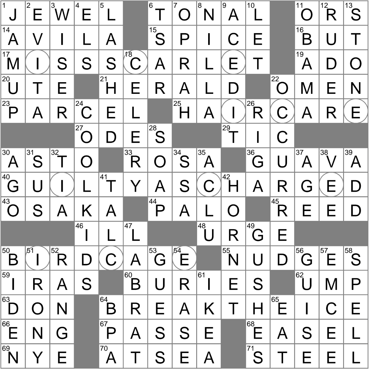 scottish cryptid informally nyt crossword