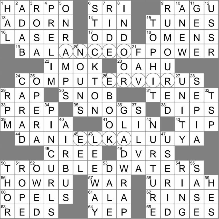 LA Times Crossword 7 May 25 Wednesday LAXCrossword