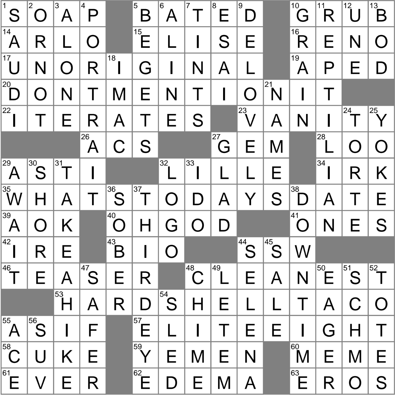 LA Times Crossword 8 Jun 24 Saturday LAXCrossword