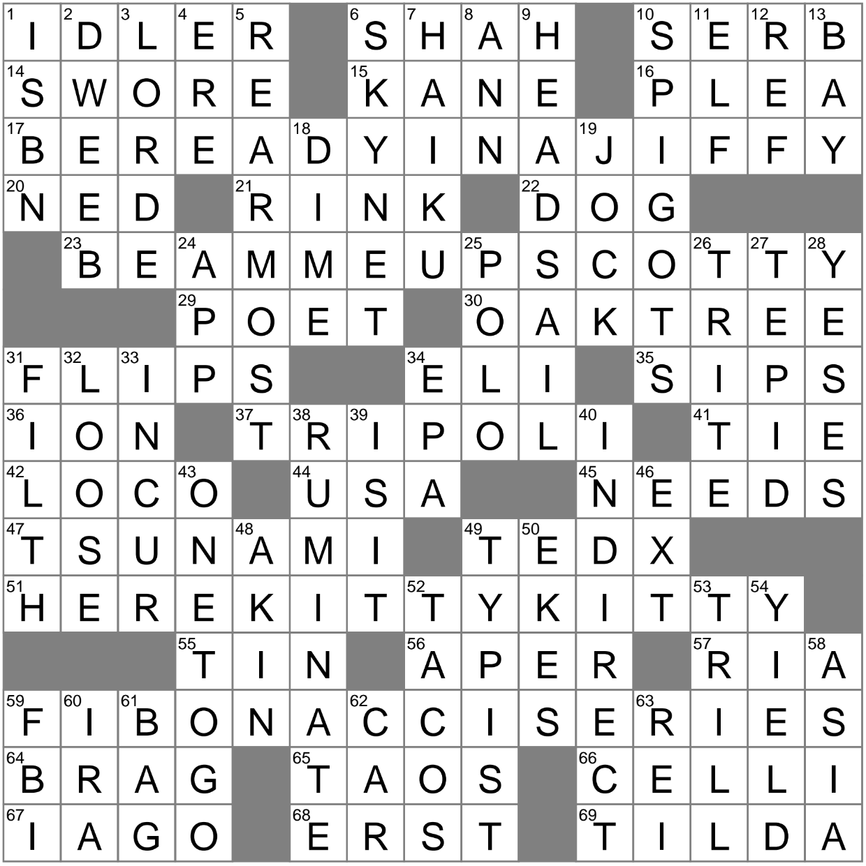 LA Times Crossword 9 Nov 23 Thursday LAXCrossword