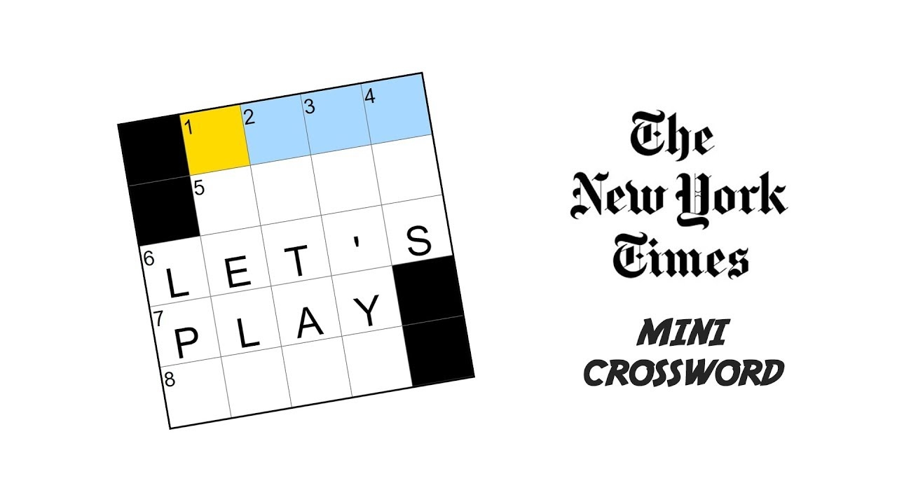 mini crossword ny times