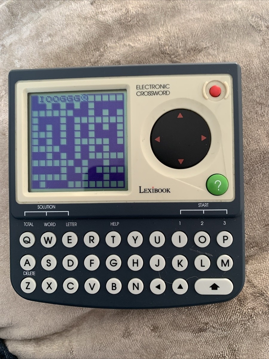 Lexibook Electronic Crossword No Disc Or Instructions Fully Working EBay UK