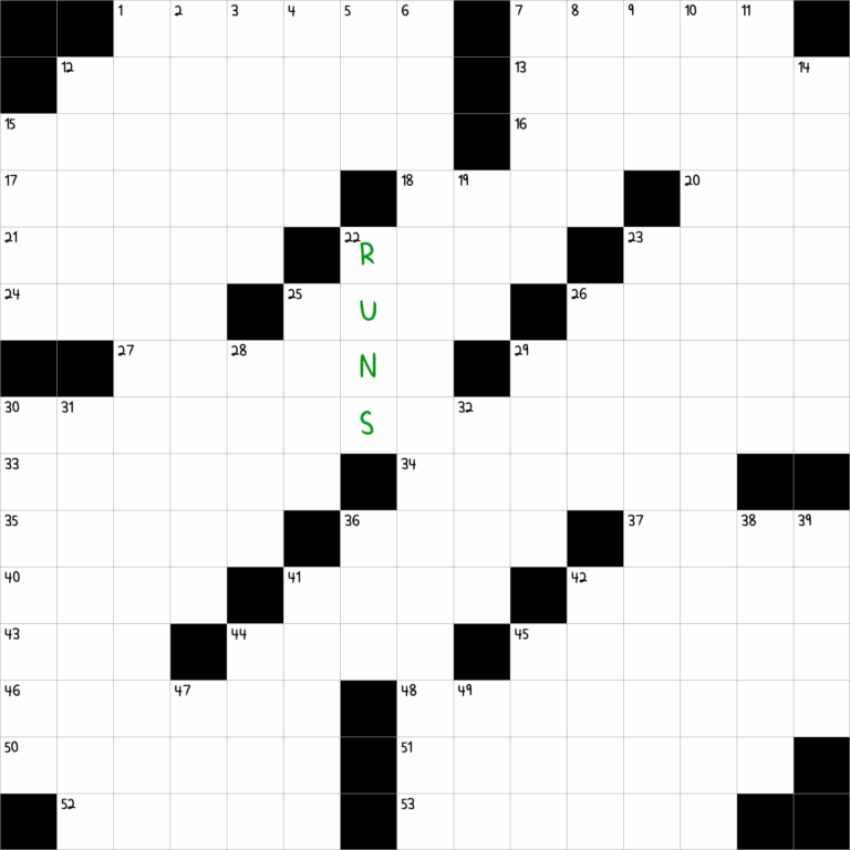 Lines On A Ski Map NYT Crossword Clue September 20 2024