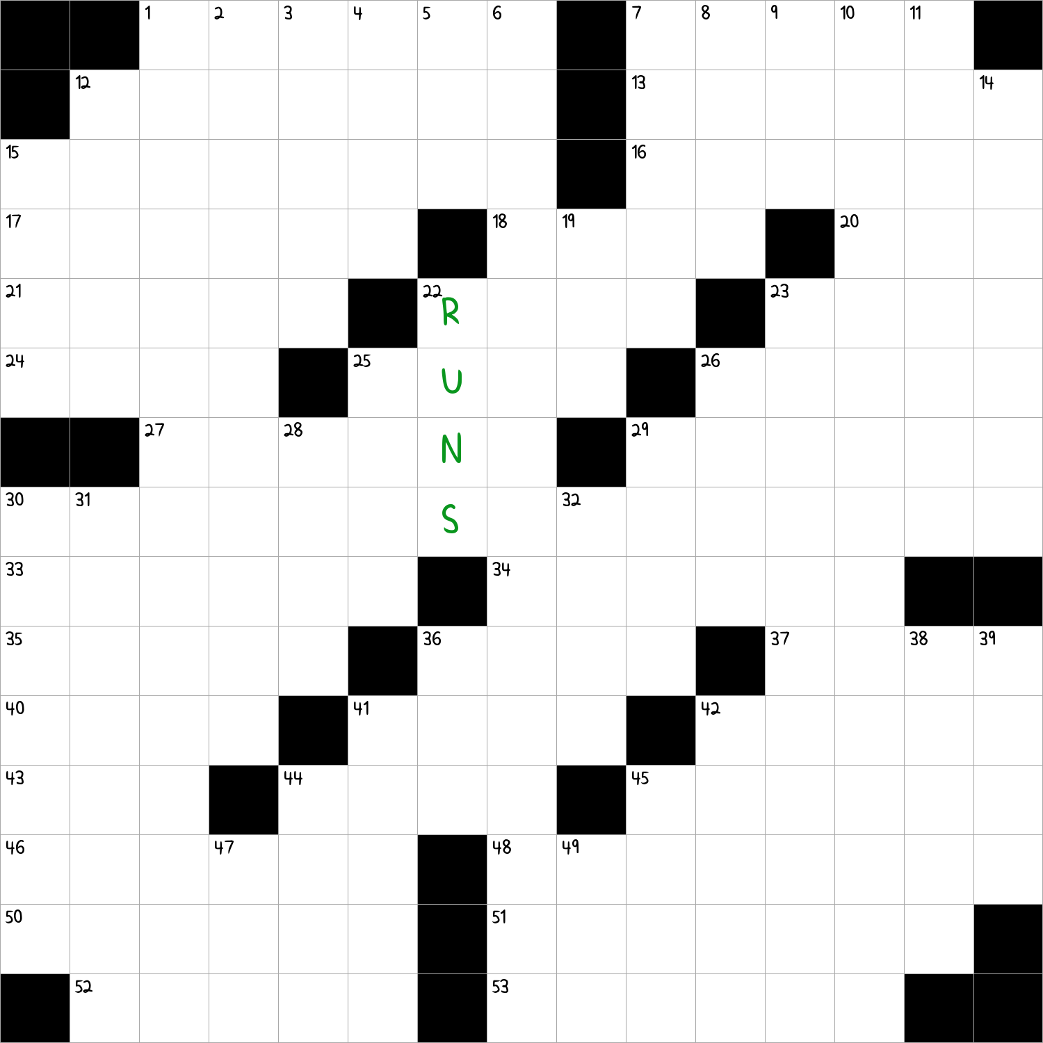 Lines On A Ski Map NYT Crossword Clue September 20 2024