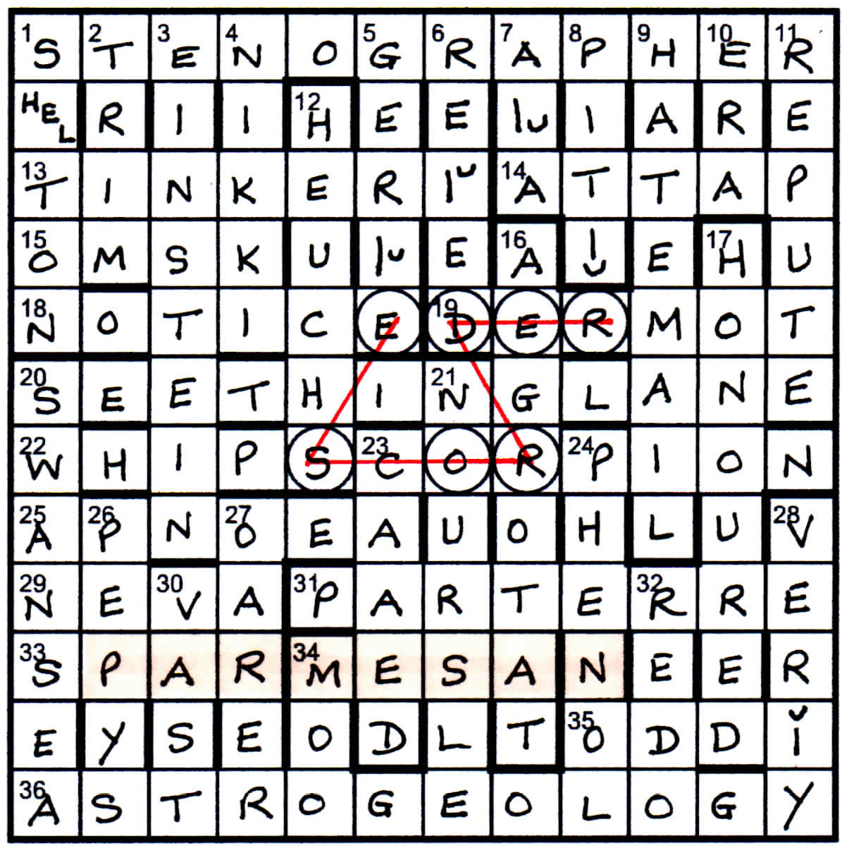 Listener 4768 A Crossword By Artix Listen With Others