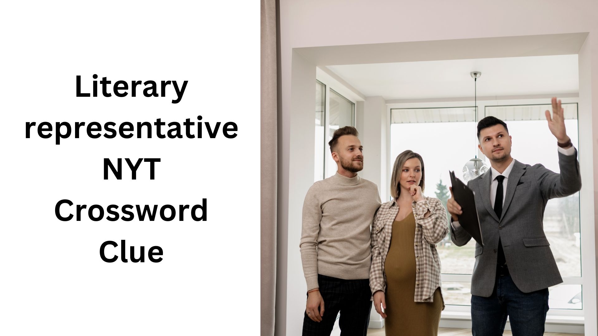 Literary Representative NYT Crossword Clue