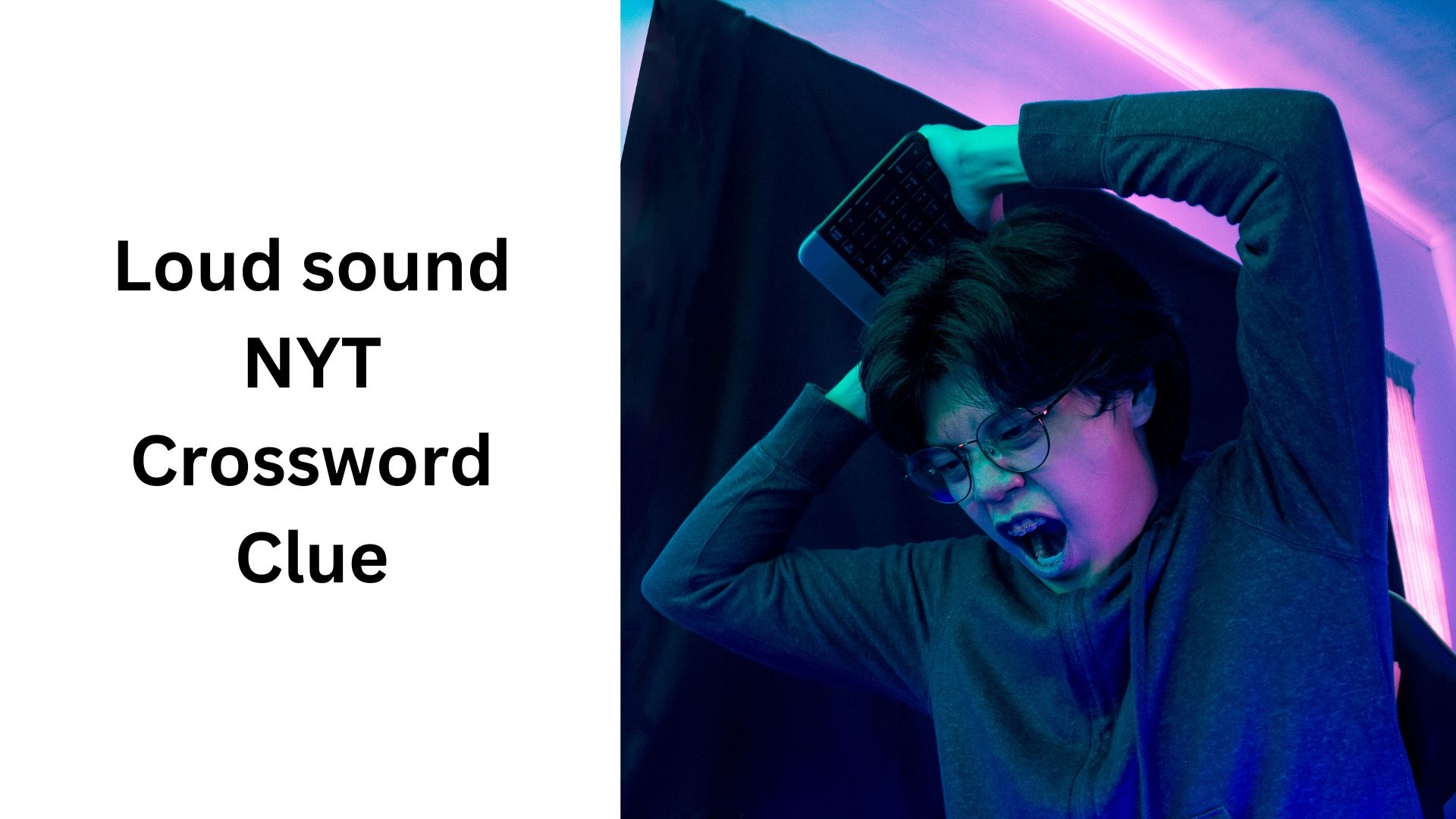 Loud Sound NYT Crossword Clue September 15 2024